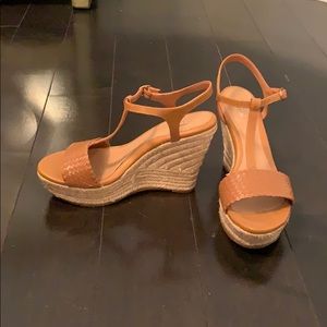 Ugg Chestnut Brown Wedge Sandal